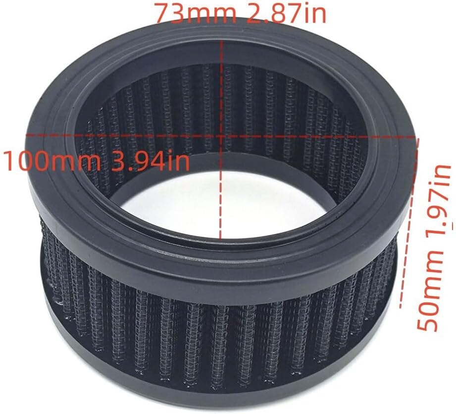 ya 5 8.10 Black air purifier intake filter element replacement for Harley Sportster 883 XL