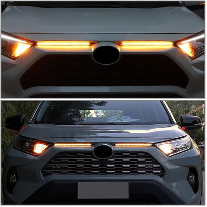 ya 13 9.15 baidi LED DLR Daytime Running Lights/Turn Signal Lights Fit for Toyota RAV4 2019-