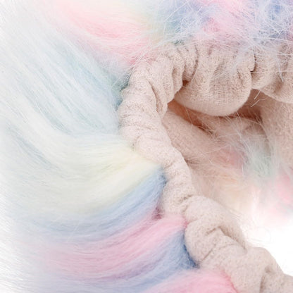 ya 4 8.14 Pink Car Accessories Interior Fluffy Steering Wheel Cover Women Fuzzy