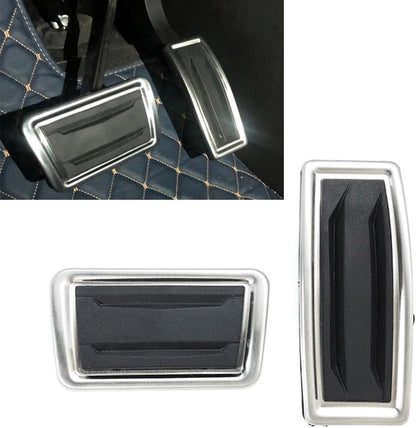 ya 11 9.14 baidiStainless Steel Brake Gas Pedals Cover for for Cadillac XT4 XT5 XT6 for Chevy Traverse