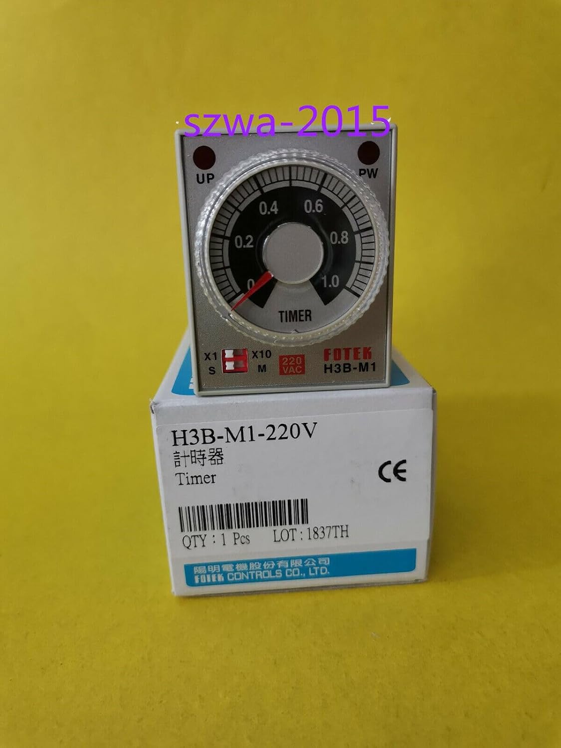 ya 16 10.20 baidi 1pcs New FOTEK Relay H3B-M1-220V #W7-