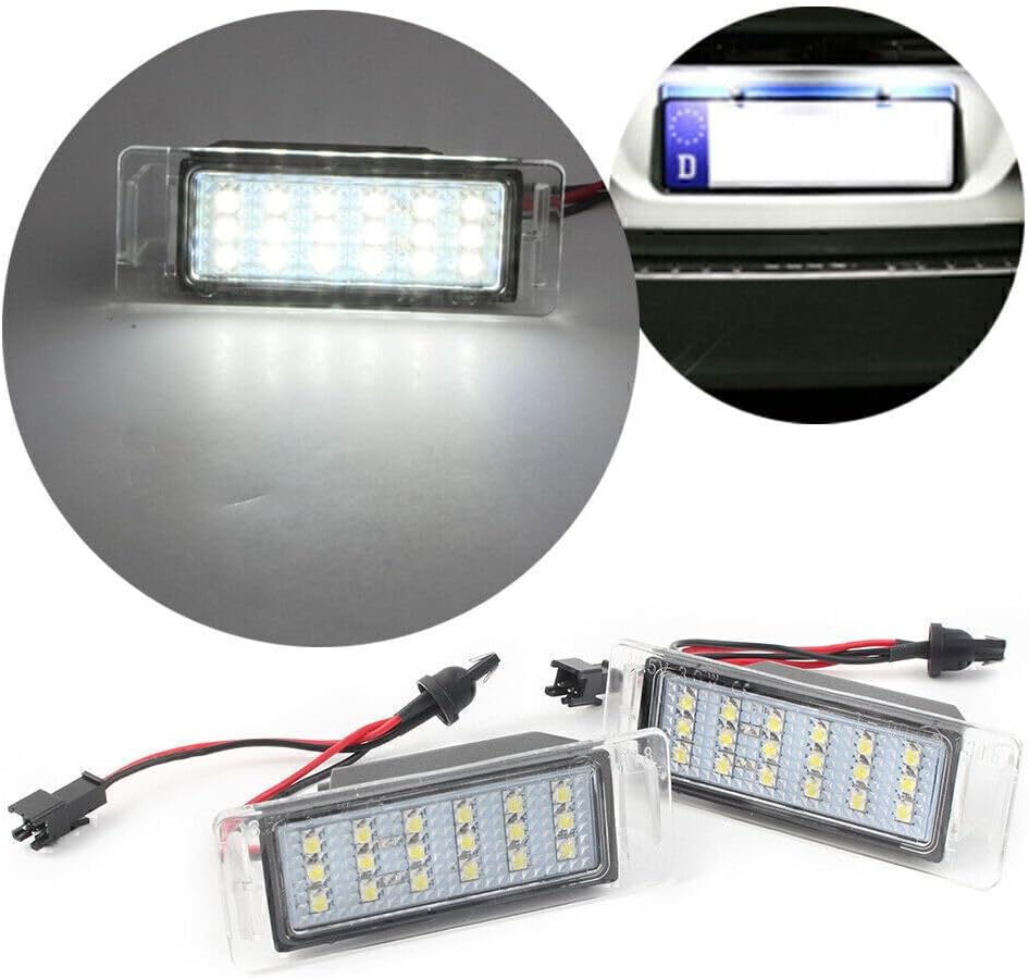 ya 4 8.8 2-pack license plate lights for Chevrolet Cruze Camaro error-free LED license plate 