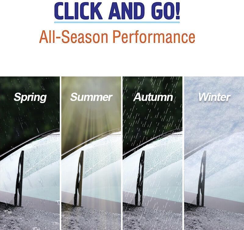 ya 13 9.15 zhengce 2-Pack Wiper Blade Direct Attach 26 19 For Front Left Right
