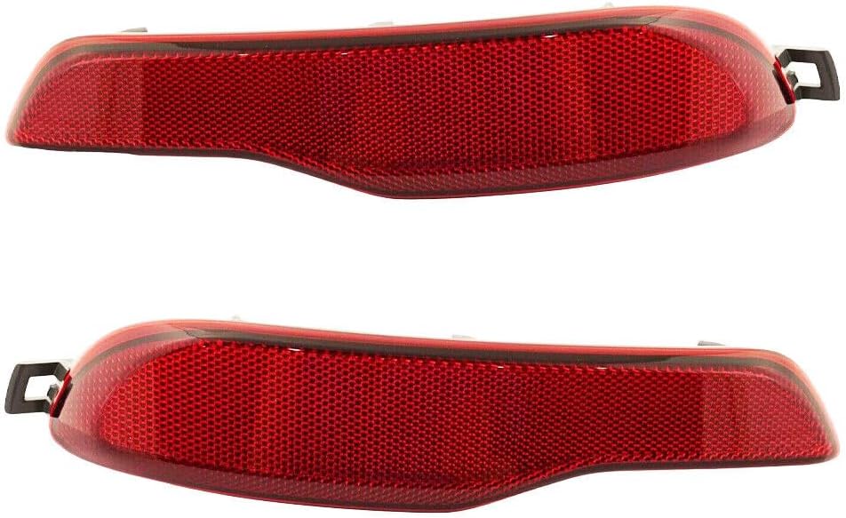 ya 4 8.10 Rear bumper light reflector light for 14-18 for Jeep Cherokee 68105144AC 6105145AC O
