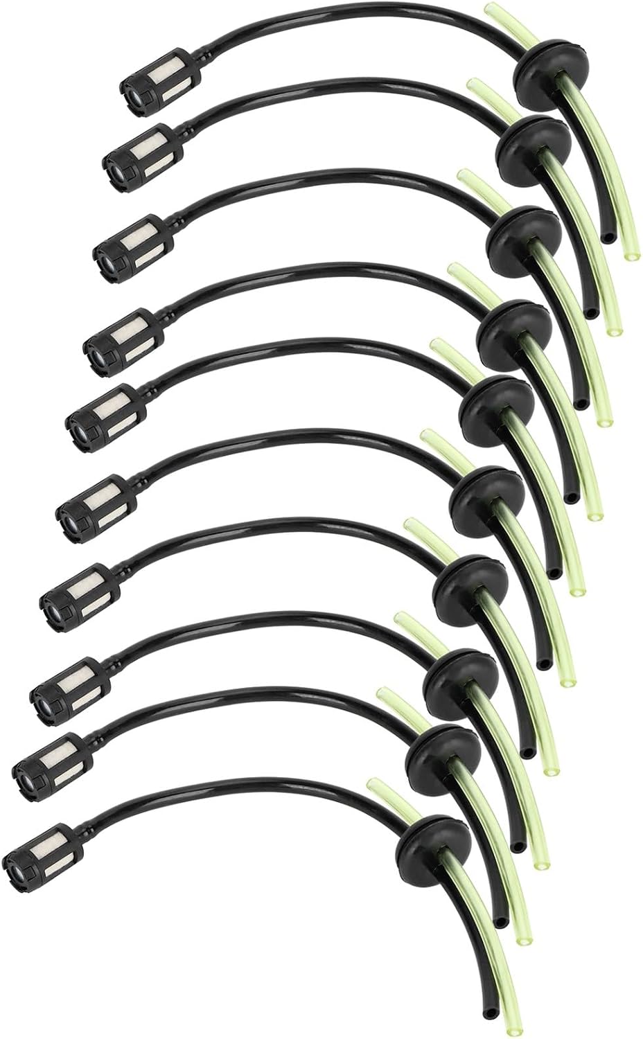 ya 26 10.21 baidi 10Pcs Fuel Filter Hose Assembly Kit Replacement for GX35 Brush-2