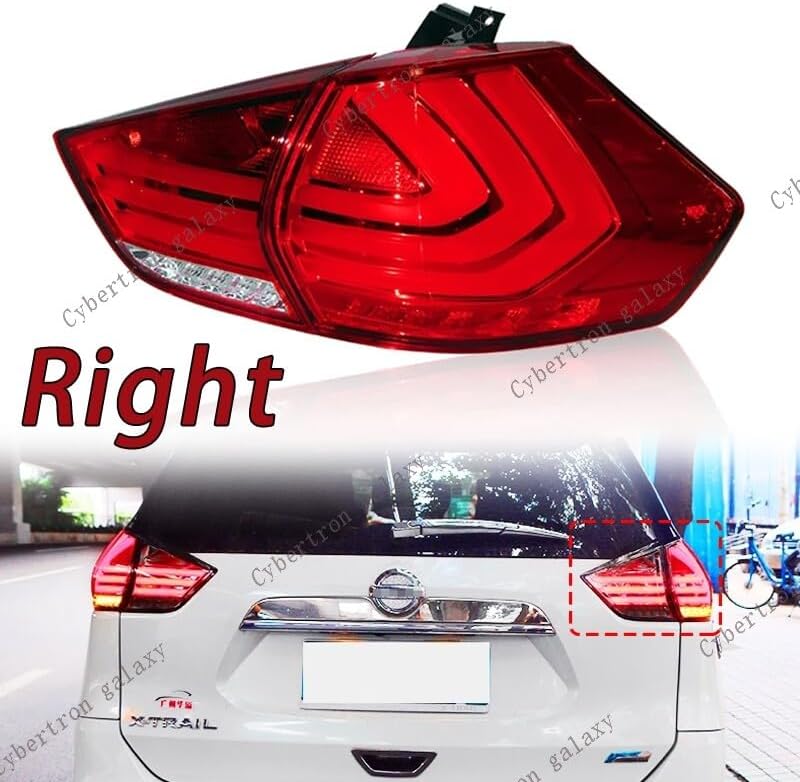 ya 4 8.10 Right for Nissan for X-Trail X trail T32 2014-2020 Red LED TailLight Turn Signal