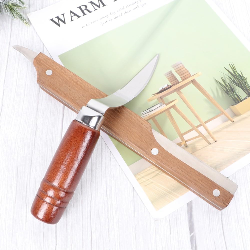 ya 14 9.20 baidi 2 Pcs Coconut Shell Opener Tool Set Opening Kit Stainless Steel Meat Remover-1