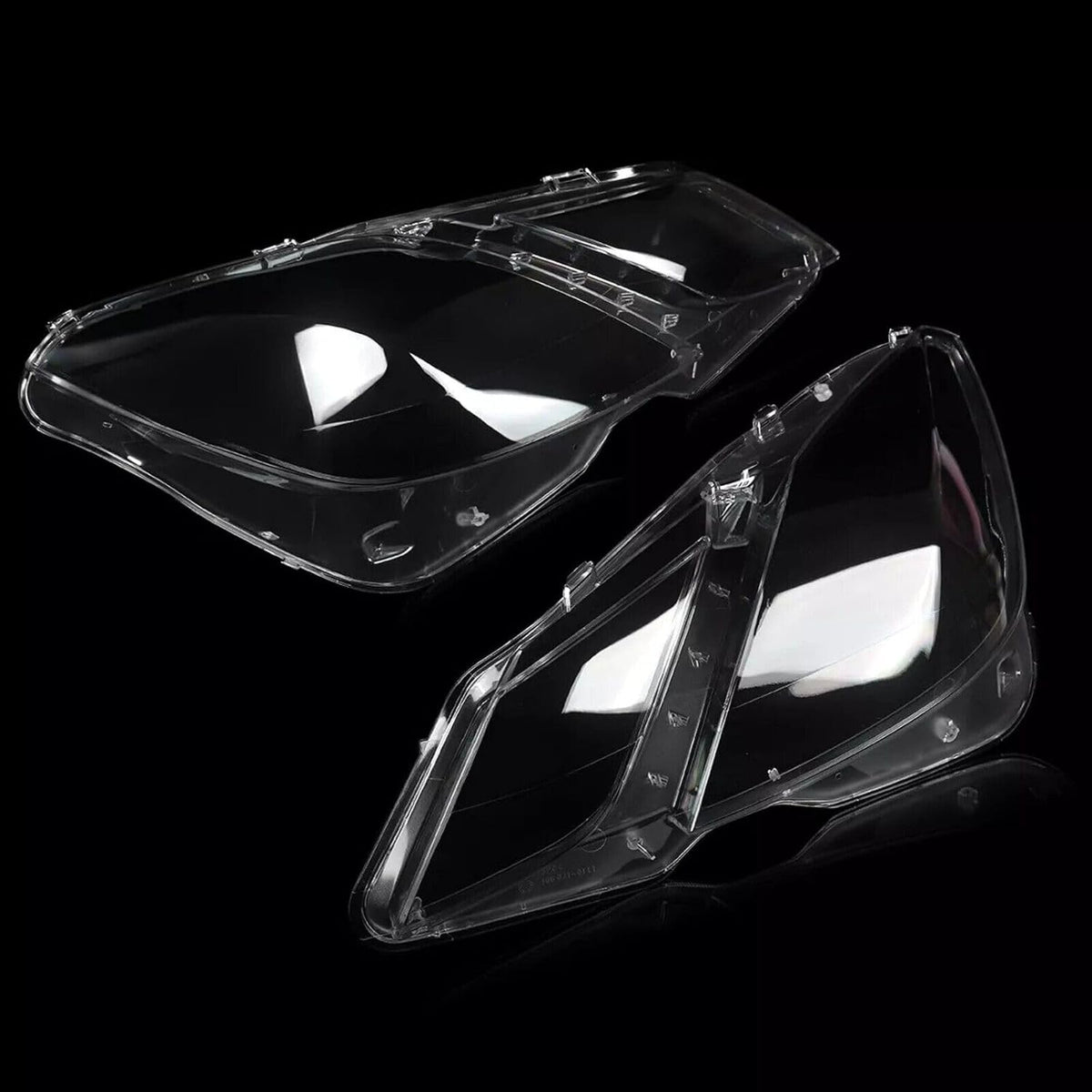 ya 10 9.16 zhengce Front Headlight Diffuser Lens Cover For Benz W207 C207 E-Coupe 2010-13 L+R