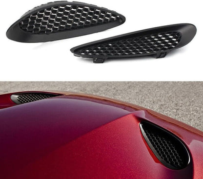 ya 10 9.16 baidi A Pair of Left and Right Decorative Barbecue Grills 68090698AB 68090699AB Suitable for Jeep for Grand Cherokee