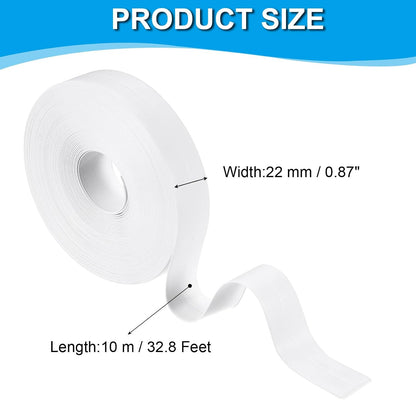 ya 14 9.20 baidi Caulk Tape 0.9 x 33 Ft, Self Adhesive Sealing Tape Waterproof White-1