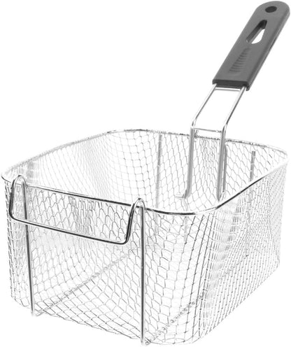 ya 14 9.20 baidi 2 PCS Stainless Steel Frying S n Wire Mesh Strainer Fryer Basket Commercial-1