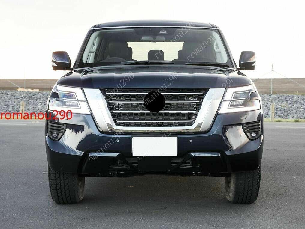 ya 9 10.24 for Nissan PATROL AUS for Model s 2020+ LED Front Fog Lamp w/Bulb Switch Cable Bezel