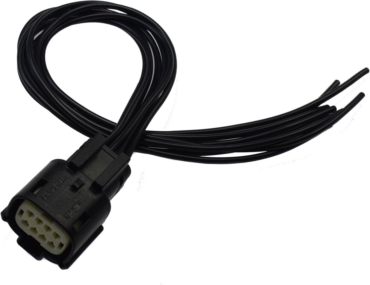 ya 4 8.14 Headlight Connector Pigtail Plug 6 Pin Wire 8 Way for Chevrolet Silverado 2016-2018