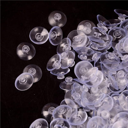 ya 26 10.21 baidi 50Pcs New Clear Transparent Hanger Room Kitchen Bathroom Suction Cup Sucker 2-wq-2