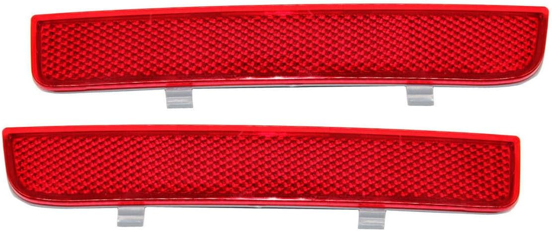 ya 13 9.15 baidi Rear Pair Side Bumper Red Reflector For LR2 08-15 / for Range Rover 03-12#L