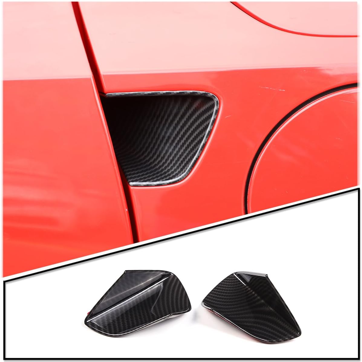 ya 10 9.16 baidi Exterior Door Handle Bowl Body Molded Cover Trim Fits 2014-2019 for Corvette C7-