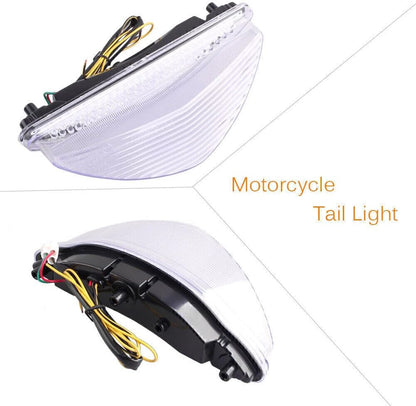 ya 4 8.8.2 for Yamaha Raider 2008-2010 2009 Clear LED Tail Light Turn Signals