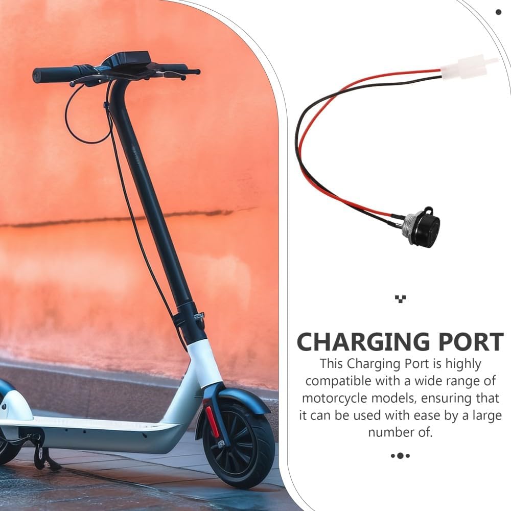 ya 4 8.24 baidi Charging Cable Connector Plug Socket Electric Skateboard Port for Scooters