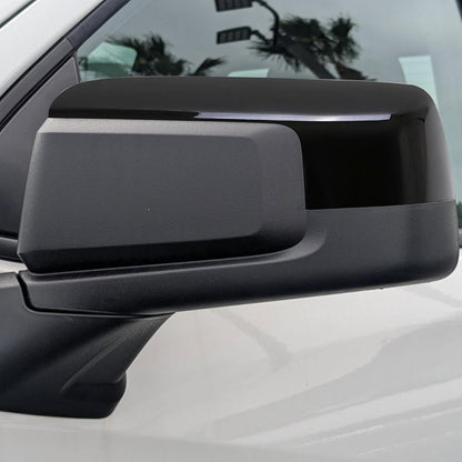 ya 11 9.14 baidiTop Half Mirror Cover for Chevy for Silverado 1500/ for GMC for Sierra 1500 2019-2025 Black