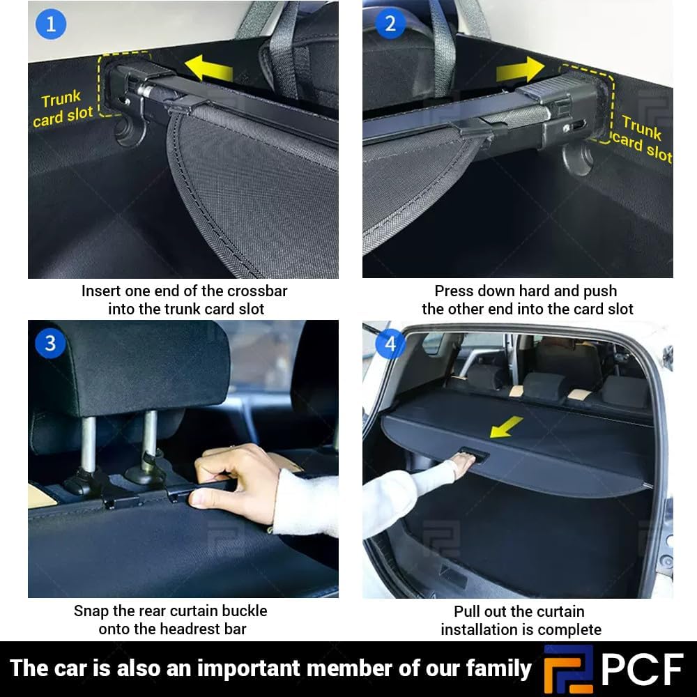ya 2 8.15 2012-2015 for Lexus RX RX350 RX450H Rear Trunk Security Cargo Cover Shade Shield
