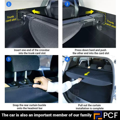 ya 2 8.15 2012-2015 for Lexus RX RX350 RX450H Rear Trunk Security Cargo Cover Shade Shield