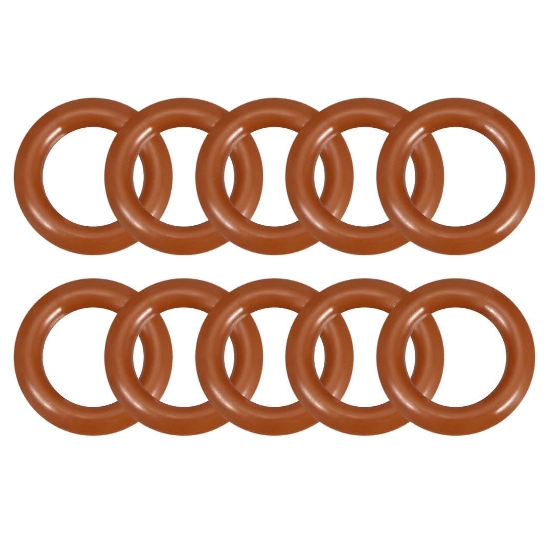 ya 13 9.15 baidi Silicone O-Ring 11mmx7mmx2mm VMQ Seal Rings Sealing Gasket Red 10PCS