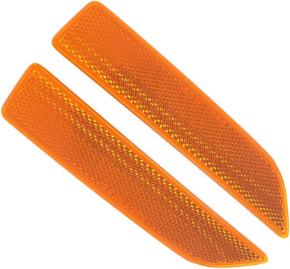 ya 27 10.13 baidi 2Pcs Fit For 2007-2010 for BMW X3 E83 Front Bumper Cover Reflector Left & Right Side