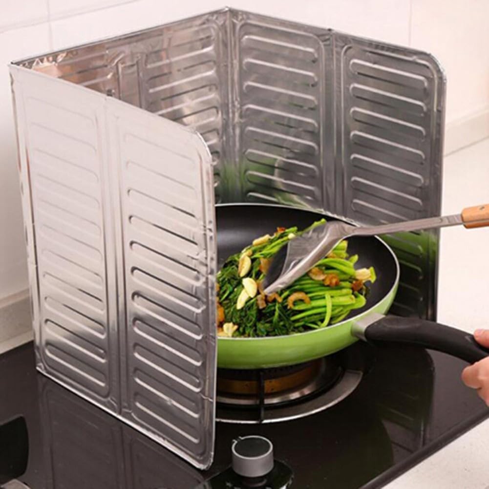 ya 14 9.20 baidi Foil Kitchen Cooking Oil Splash Guards Gas Stove Removal Scald Proof Board AU-1