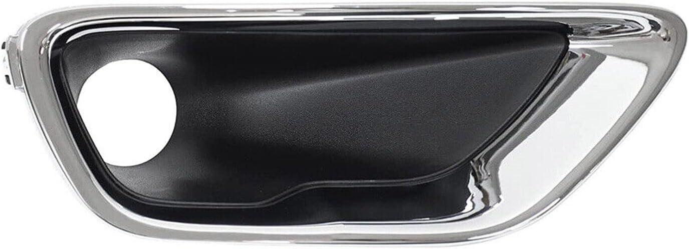 ya 4 8.24 baidi Front Pair Left & Right Fog Lamp Bezel Fits For 2016-2020 for Jeep Grand Cherokee