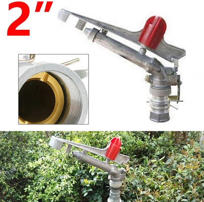 ya 26 10.21 baidi American 2-inch 360¡ã Adjustable Impact Nozzle Lar Area Water Irrigation Spray Tool