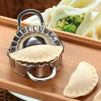 ya 14 9.20 baidi Stainless Steel Dumpling Maker Dough Cutter Ravioli Empanada Press Mold Pastry-1