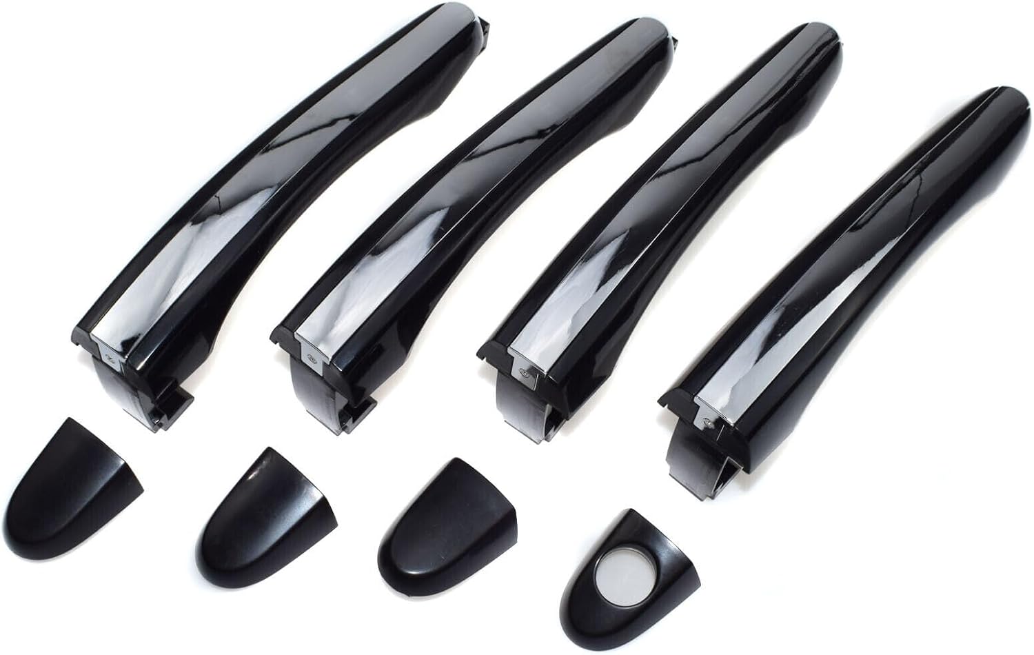 ya 2 8.15 4-Piece Set Exterior Door Handles Front and Rear Left for Hyundai Azera 2006-2011
