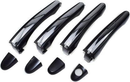 ya 2 8.15 4-Piece Set Exterior Door Handles Front and Rear Left for Hyundai Azera 2006-2011