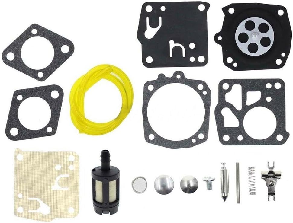 ya 26 10.21 baidi Comprehensive Carburetor Kit for Homelite Chainsaws Fits XL12 XL98 and More