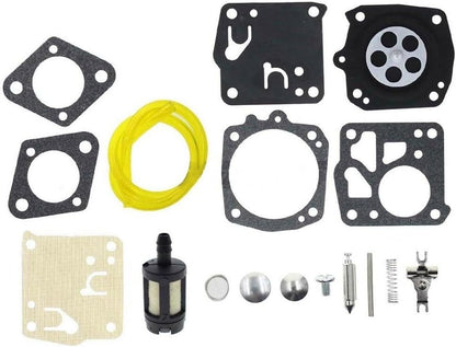 ya 26 10.21 baidi Comprehensive Carburetor Kit for Homelite Chainsaws Fits XL12 XL98 and More