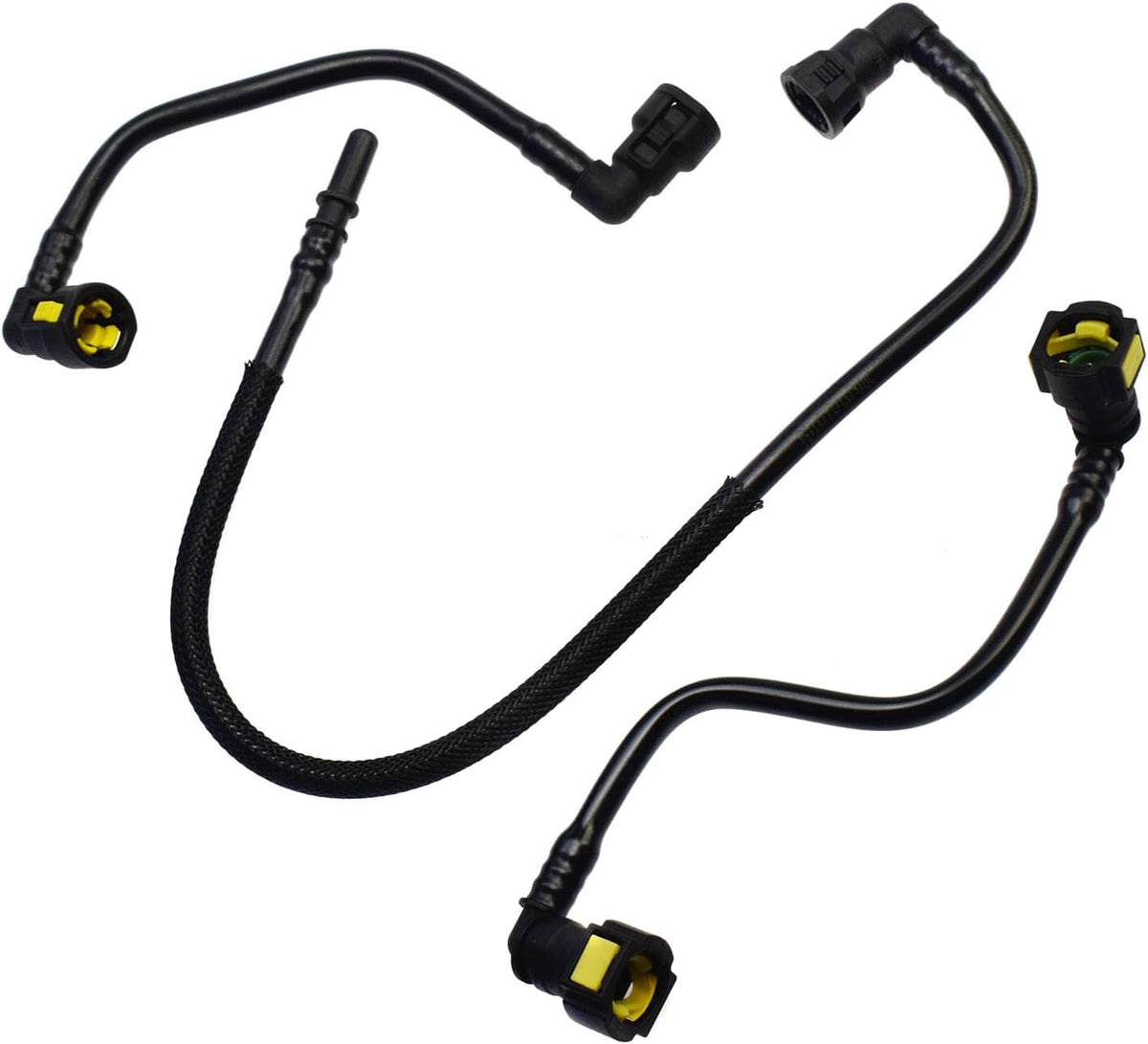 ya 4 8.14 Fuel filter fuel hose line 3 piece set for Mercedes W163 ML320 ML430 ML55 1998-03