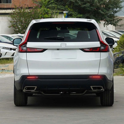 ya 7 8.24 baidi for Honda CRV for CR-V 2023-2024 Smoked LED Rear Fog Light Tail Bumper Light Sets 2P