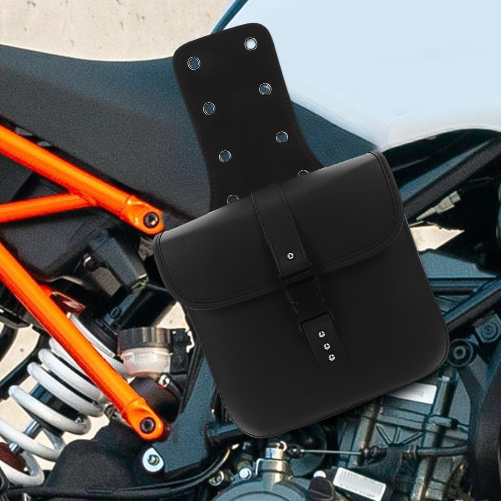 ya 11 9.14 baidi1 Pair Motorbike Side Hanging Bag for Mini Saddle Bag Motorcycle Modified Side Bag