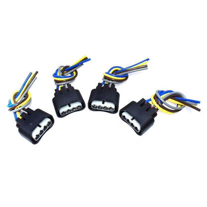 ya 4 8.8 4-Piece Ignition Coil Female Connector Plug Harness Suitable for Toyota for Lexus 2AZFE 1ZFE 