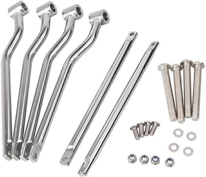 ya 11 9.14 baidiMotorcycle Refor Saddlebag Support Bar Bracket Guard for Harley Chopper Cruiser