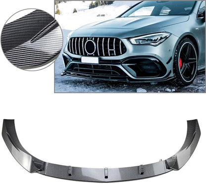 ya 2 8.15 Front Bumper Splitter Lip Diffuser Spoiler Guard Protector for for benz CLA Class
