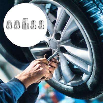 ya 13 9.15 baidi 4 Pcs Lug Nut Set Car Wheel Hub Anti-Theft Bride Lock Locks for Cars Nuts