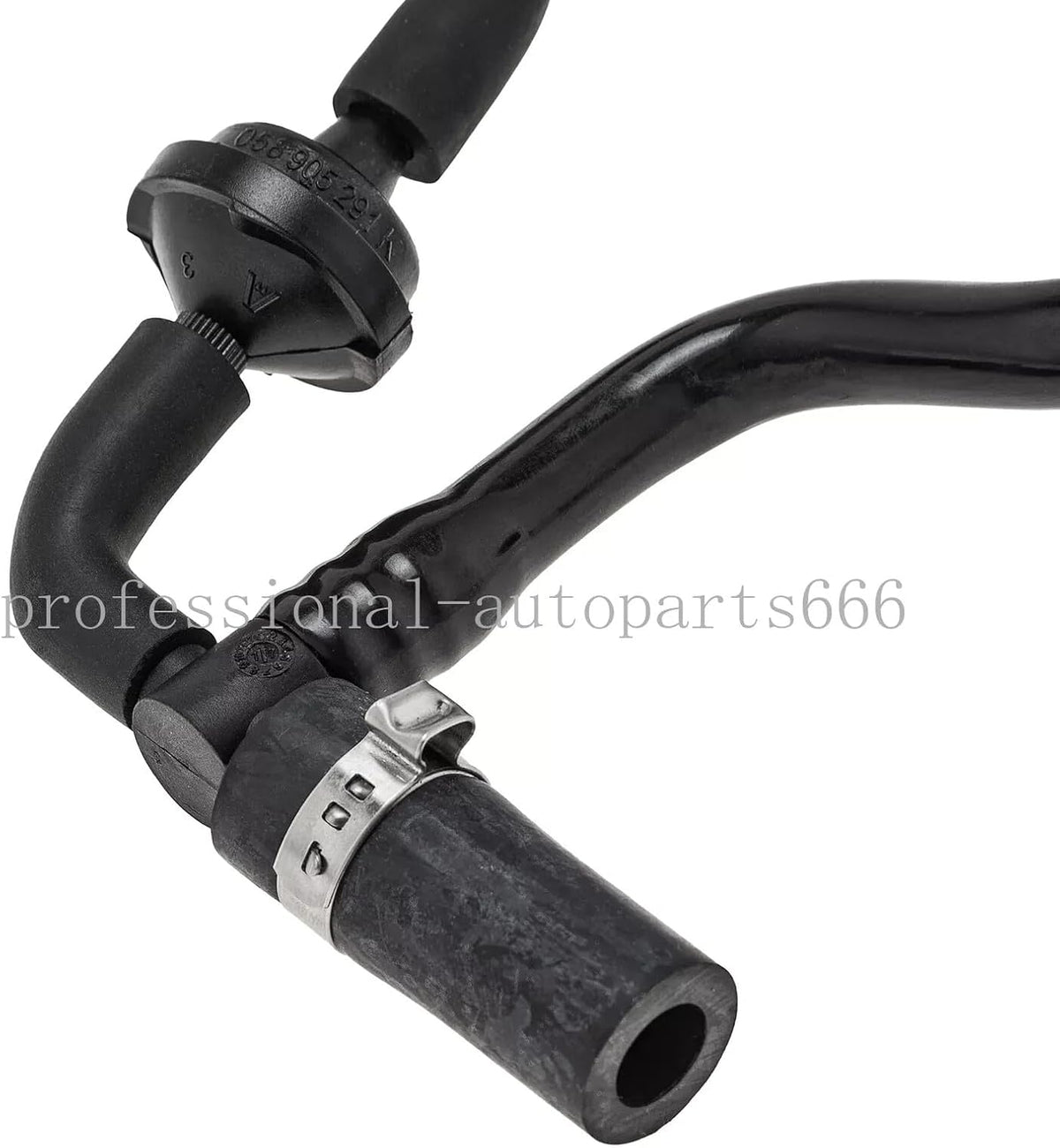 ya 10 9.16 baidi 06E133773ARVacuum Pipe With Non-Return Valve for Audi A4 S4 A5 S5 A6 S6 A7 08-14