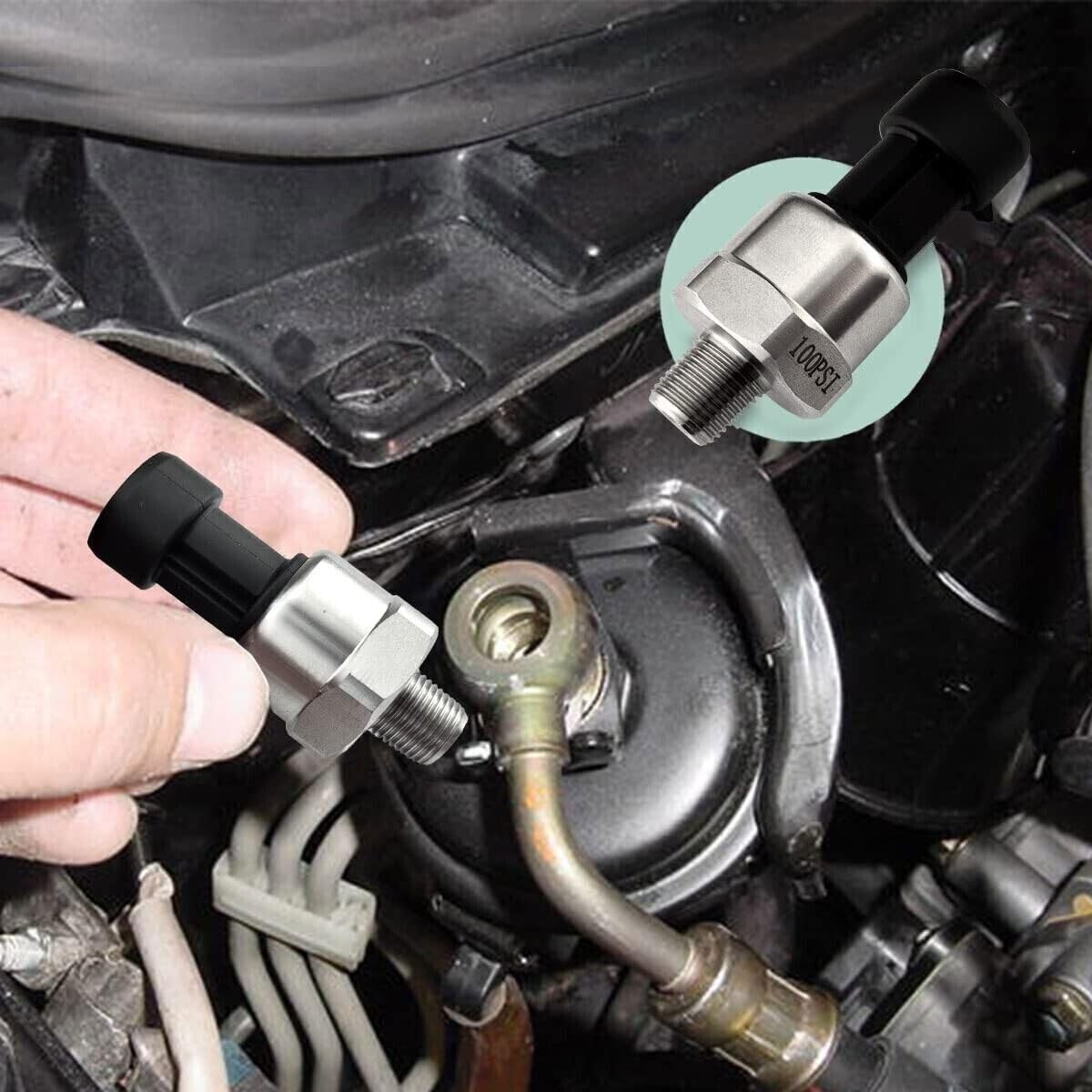 ya 8 8.24 baidi 150 psi 1/8 NPT Stainless Steel Pressure Sensor for Oil and Gas Fuel Gas 