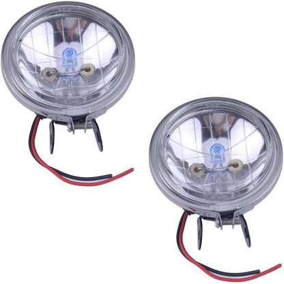 ya 4 8.24 baidi 2 Pieces Universal 100W H3 12V Clear Fog Lights Set 3.5 Inch Round For Trucks 