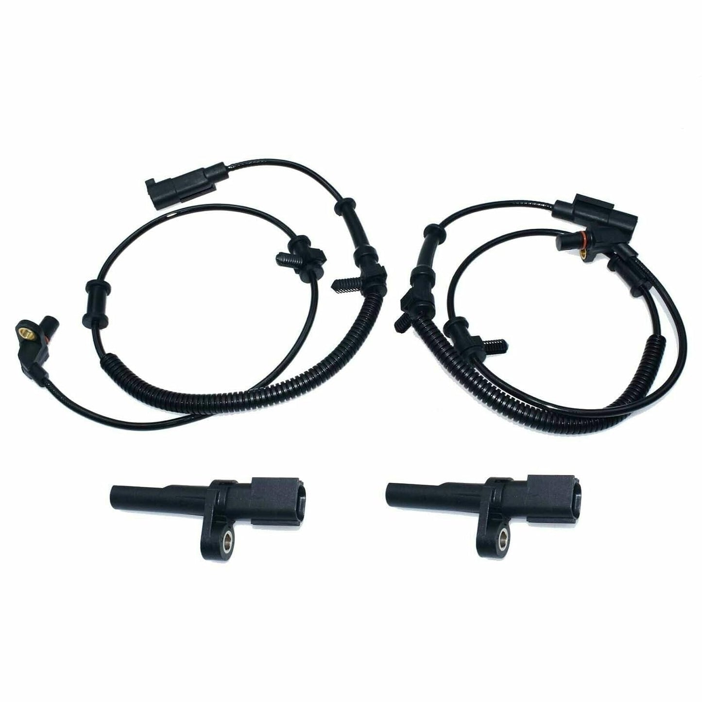 ya 4 8.8 4-Piece ABS Wheel Speed Sensor Front and Rear LH Right Grip Suitable for Dodge for Ram 1500 Pickup 2009-12