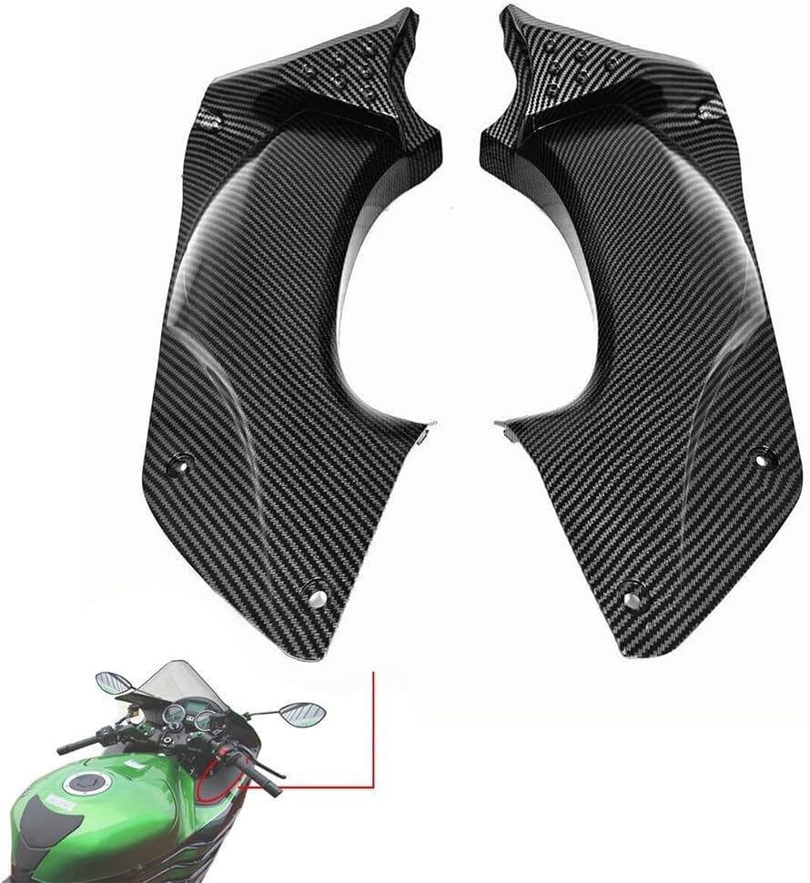 ya 13 9.15 baidi For for Kawasaki ZX-14 2006-2011 Carbon Fiber Upper Front for DASH Cover Fairing 1
