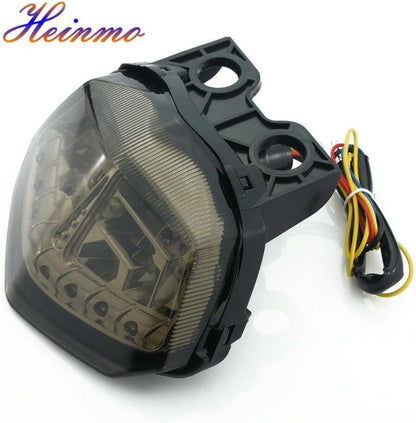 ya 4 8.24 baidi for Kawasaki Ninja 250R EX250 2008-2012 Tail Light Integrated LED Turn Signal
