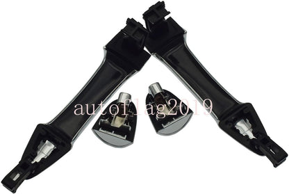 ya 2 8.15 Exterior Door Handle Chrome Pair Rear LH & RH for Kia Picanto 2011-2016 