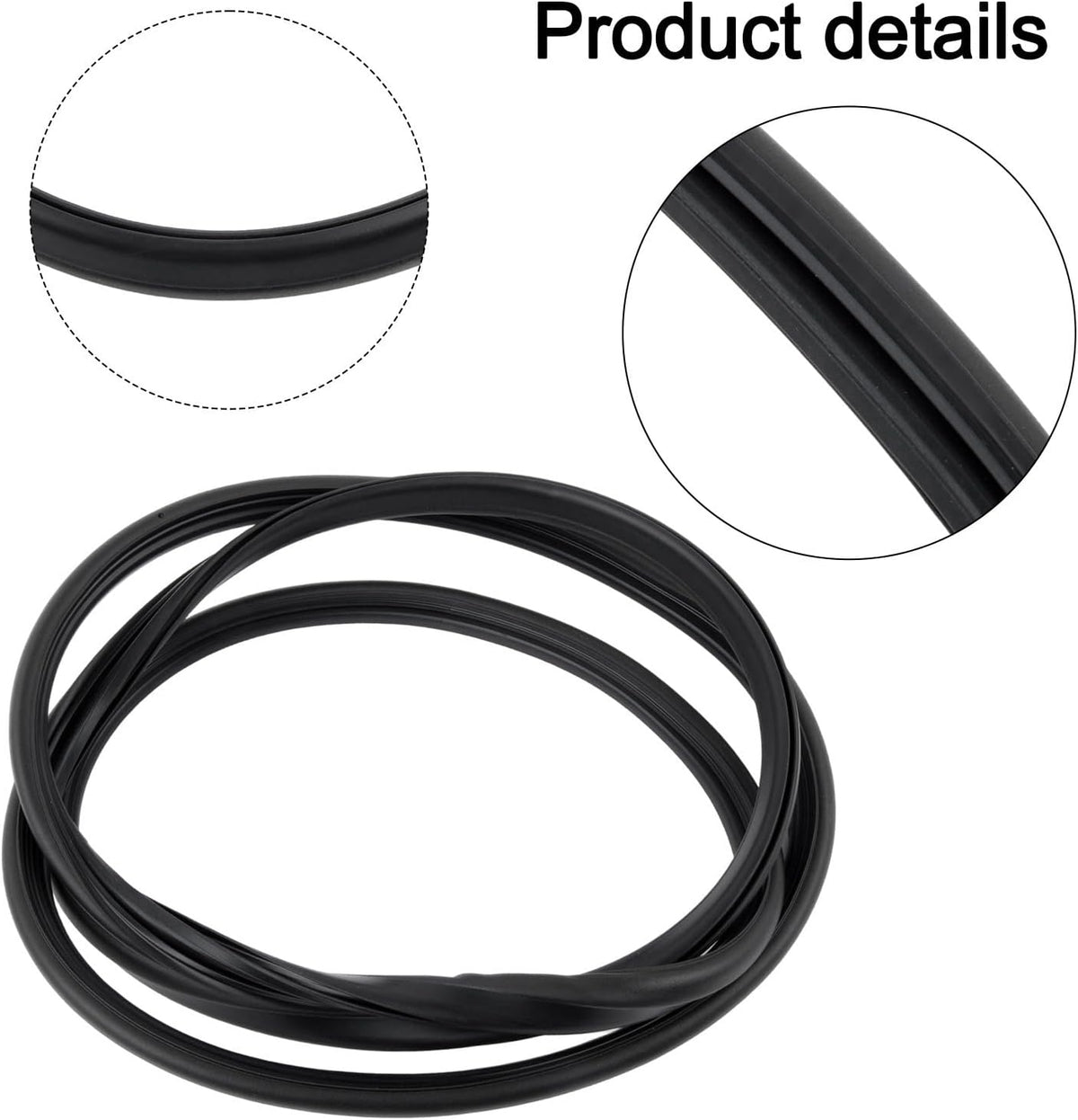ya 11 9.14 baidifor for Ford For Focus MK2 MK3 Sunroof Cover Seal Strip Rubber Weatherstrip 0519